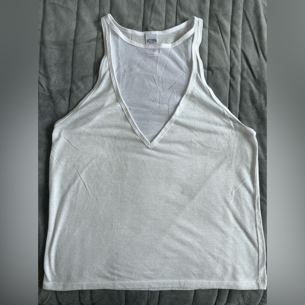 Victoria Sport mesh cutout top